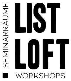 LIST LOFT SEMINARRÄUME WORKSHOPS