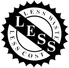 LESS WASTE LESS COST