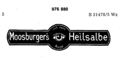 Moosburger`s Heilsalbe