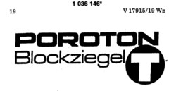 POROTON Blockziegel T