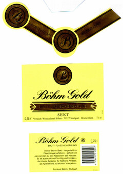 Böhm Gold SEKT