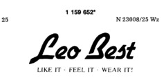 Leo Best LIKE IT   FEEL IT   WEAR IT!