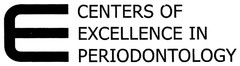 E CENTERS OF EXCELLENCE IN PERIODONTOLOGY