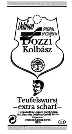 Delifood ORIGINAL UNGARISCH Dozzi Kolbász