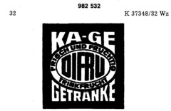 DIFRU KA-GE GETRÄNKE