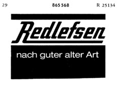 Redlefsen nach guter alter Art