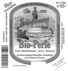 Schloßbrauerei Bio-Perle