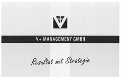 V + MANAGEMENT GMBH Resultat mit Strategie