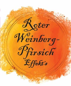 Roter Weinberg-Pfirsich Effekt´s