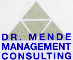 DR. MENDE MANAGEMENT CONSULTING