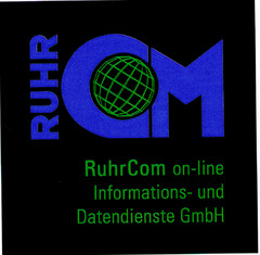 RUHR COM RuhrCom on-line Informations- und Datendienste GmbH