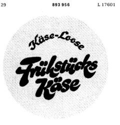 Käse-Loose Frühstücks Käse