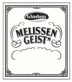 Schaebens MELISSEN GEISTN