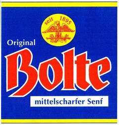 Original Bolte mittelscharfer Senf