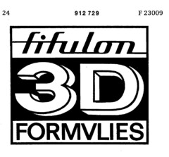 fifulon 3 D FORMVLIES