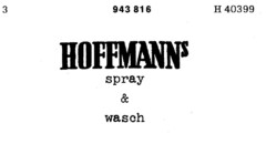HOFFMANNs spray & wasch