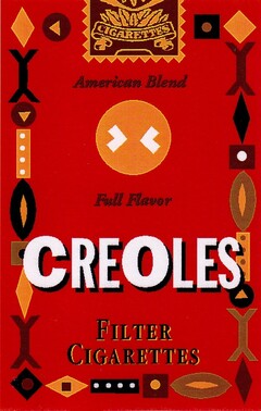 CREOLES FILTER CIGARETTES