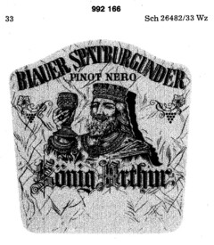 König Arthur BLAUER SPÄTBURGUNDER