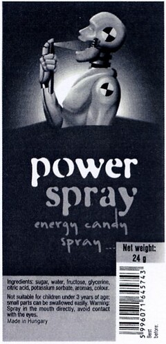 power spray