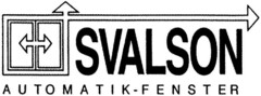 SVALSON AUTOMATIK-FENSTER