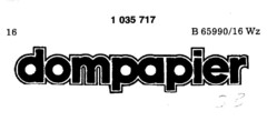 dompapier