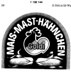 MAIS-MAST-HÄHNCHEN Goldi