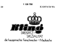 Kling DREISPITZ-SPEZIALITÄT