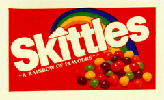 Skittles "A RAINBOW OF FLAVOURS"TM