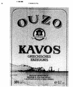 OUZO KAVOS