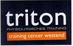 triton PHYSIOLOGISCHES TRAINING