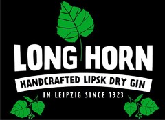 LONG HORN HANDCRAFTED LIPSK DRY GIN IN LEIPZIG 1923