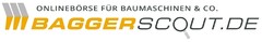 ONLINEBÖRSE FÜR BAUMASCHINEN & CO. BAGGERSCOUT.DE