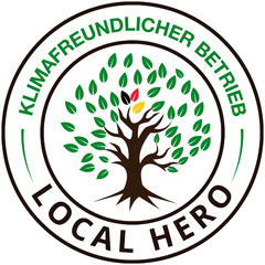 KLIMAFREUNDLICHER BETRIEB LOCAL HERO