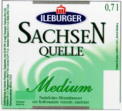 ILEBURGER SACHSEN QUELLE Medium