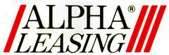 ALPHA LEASING