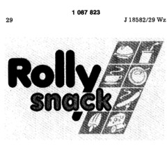Rolly snack