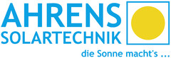 AHRENS SOLARTECHNIK die Sonne macht´s....