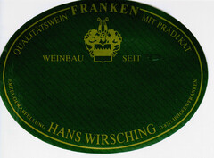 FRANKEN HANS WIRSCHING
