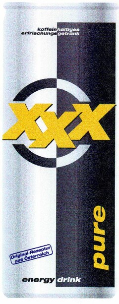 XXX pure energy drink