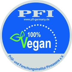 PFI 100% Vegan Prüf- und Forschungsinstitut Pirmasens e.V.