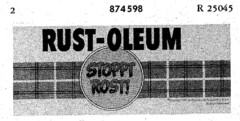 RUST-OLEUM STOPPT ROST!