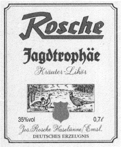 Rosche Jagdtrophäe