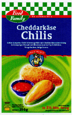 Food Family Cheddarkäse Chilis