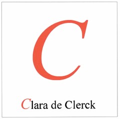 C Clara de Clerck