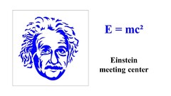 E = mc² Einstein meeting center