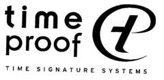 time proof tp TIME SIGNATURE SYSTEMS