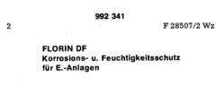 FLORIN DF Korrosions- u. Feuchtigkeitsschutz für E.-Anlagen