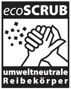 ecoSCRUB umweltneutrale Reibekörper