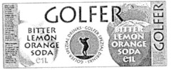 GOLFER BITTER LEMON ORANGE SODA