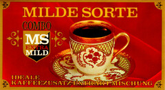 MILDE SORTE COMBO MS EXTRA MILD IDEALE KAFFEEZUSATZ-EXTRAKT-MISCHUNG